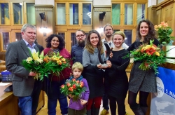 Die Preisträger des Chemnitzer Friedenspreises 2017 / Foto: Kristin Schmidt