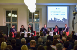 13. Dezember 2016: Podiumsdiskussion: Kulturhauptstadt 2025 – Alles möglich?! / Foto: Kristin Schmidt