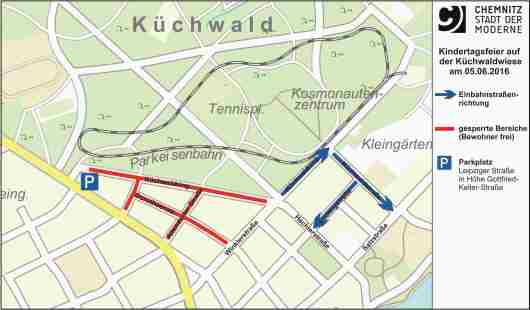 Pd0312 Kinderfest Küchwald Verkehr Übersichtsplan Pd0312 Kinderfest Küchwald Verkehr Übersichtsplan