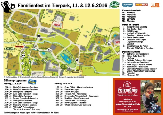 Übersichtsplan und Programm im Überblick Übersichtsplan und Programm im Überblick