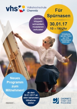 Einladung zum Schautag der Volkshochschule Chemnitz Einladung zum Schautag der Volkshochschule Chemnitz