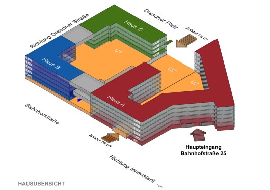 Das neue Technische Rathaus in der Übersicht
