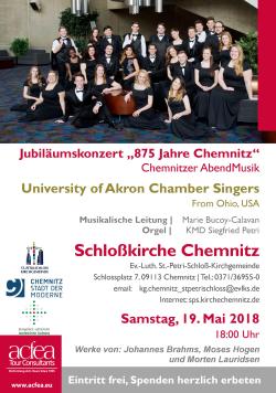 Kammerchor Akron Kammerchor Akron