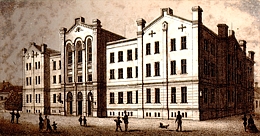 Die Höhere Bürgerschule an der Poststraße, Foto: Stadtarchiv Chemnitz
