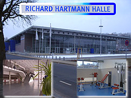 Richard-Hartmann-Halle Außenansicht Richard-Hartmann-Halle Außenansicht