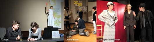 Ausschnitte aus Stücken zur 19. Schultheaterwoche in Chemnitz Ausschnitte aus Stücken zur 19. Schultheaterwoche in Chemnitz