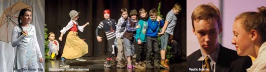 Auszüge aus "Der kleine Tag", "Die Bremer Stadtmusikanten" und "Weiße Nächte" Auszüge aus "Der kleine Tag", "Die Bremer Stadtmusikanten" und "Weiße Nächte"