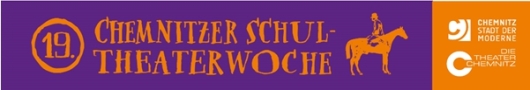 Logo der Chemnitzer Schultheaterwoche 2017 Logo der Chemnitzer Schultheaterwoche 2017