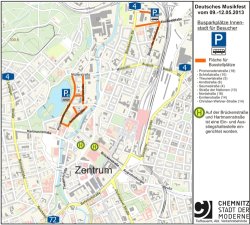 Übersichtsplan Busstellplätze