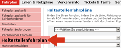 Auswahl Haltestellenfahrplan auf www.cvag.de Auswahl Haltestellenfahrplan auf www.cvag.de