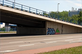 Graffiti Suedring, Pfeiler Überflieger