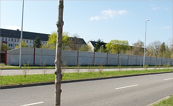 Graffiti Suedring, Schallschutzwand