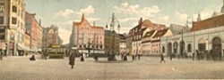Historische Ansicht des Chemnitzer Neumarktes / Quelle: Stadtarchiv Chemnitz