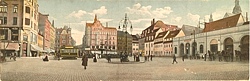 Historische Ansicht des Chemnitzer Neumarktes Historische Ansicht des Chemnitzer Neumarktes