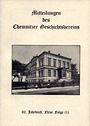 62. Jahrbuch, Neue Folge (I) - Zur Geschichte des Chemnitzer Vereinswesens 62. Jahrbuch, Neue Folge (I) - Zur Geschichte des Chemnitzer Vereinswesens