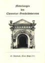 65. Jahrbuch, Neue Folge (IV) - Chemnitzer Denkmäler 65. Jahrbuch, Neue Folge (IV) - Chemnitzer Denkmäler