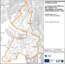 Fördergebiet "ESF - Chemnitz Süd"