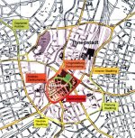 Details Verkehr Wege Strassennetz Innenstadt Gross