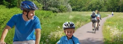 Radfahren in Chemnitz / Foto: Ausschnitt Broschüre "Fahrradroutenplan" Radfahren in Chemnitz / Foto: Ausschnitt Broschüre "Fahrradroutenplan"